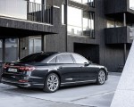 2022 Audi A8 L (Color: Manhattan Grey) Rear Three-Quarter Wallpapers 150x120