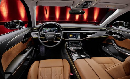 2022 Audi A8 L Interior Cockpit Wallpapers 450x275 (81)