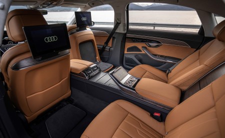 2022 Audi A8 L Interior Rear Seats Wallpapers 450x275 (65)