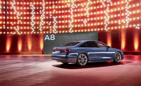 2022 Audi A8 Rear Three-Quarter Wallpapers 450x275 (48)