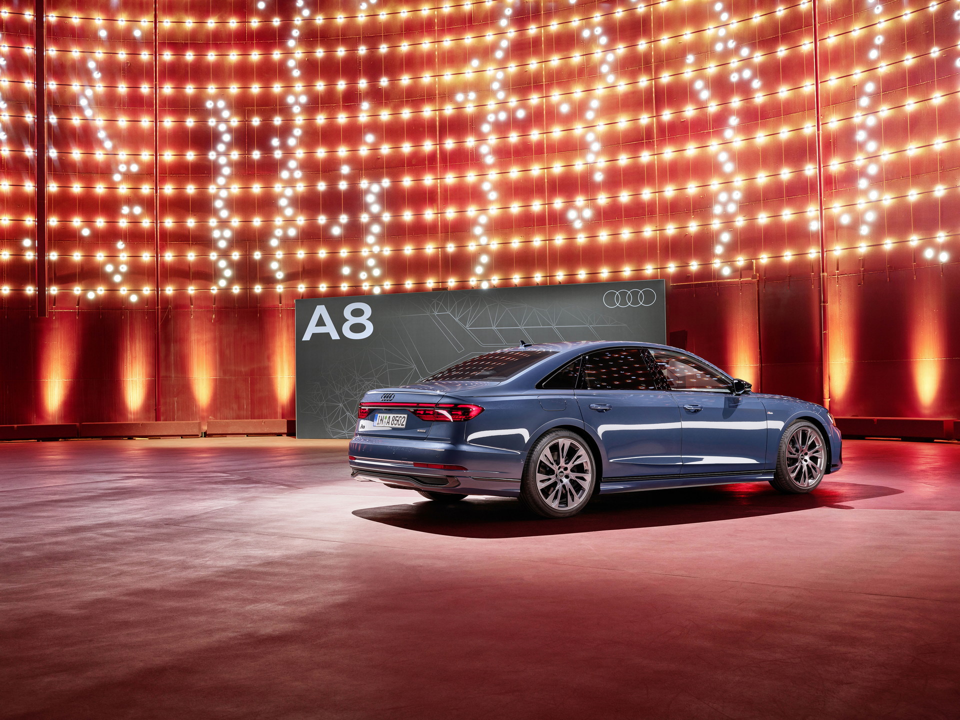 2022 Audi A8 Rear Three-Quarter Wallpapers #48 of 64