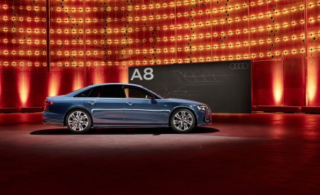 2022 Audi A8 Side Wallpapers 450x275 (50)
