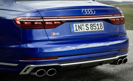 2022 Audi S8 (Color: Ultra Blue) Detail Wallpapers 450x275 (28)