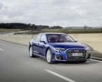 2022 Audi S8 (Color: Ultra Blue) Front Three-Quarter Wallpapers 150x120 (11)