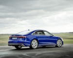 2022 Audi S8 (Color: Ultra Blue) Rear Three-Quarter Wallpapers  150x120 (19)