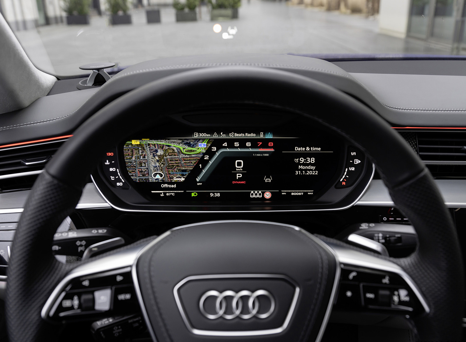 2022 Audi S8 Head-Up Display Wallpapers #35 of 53