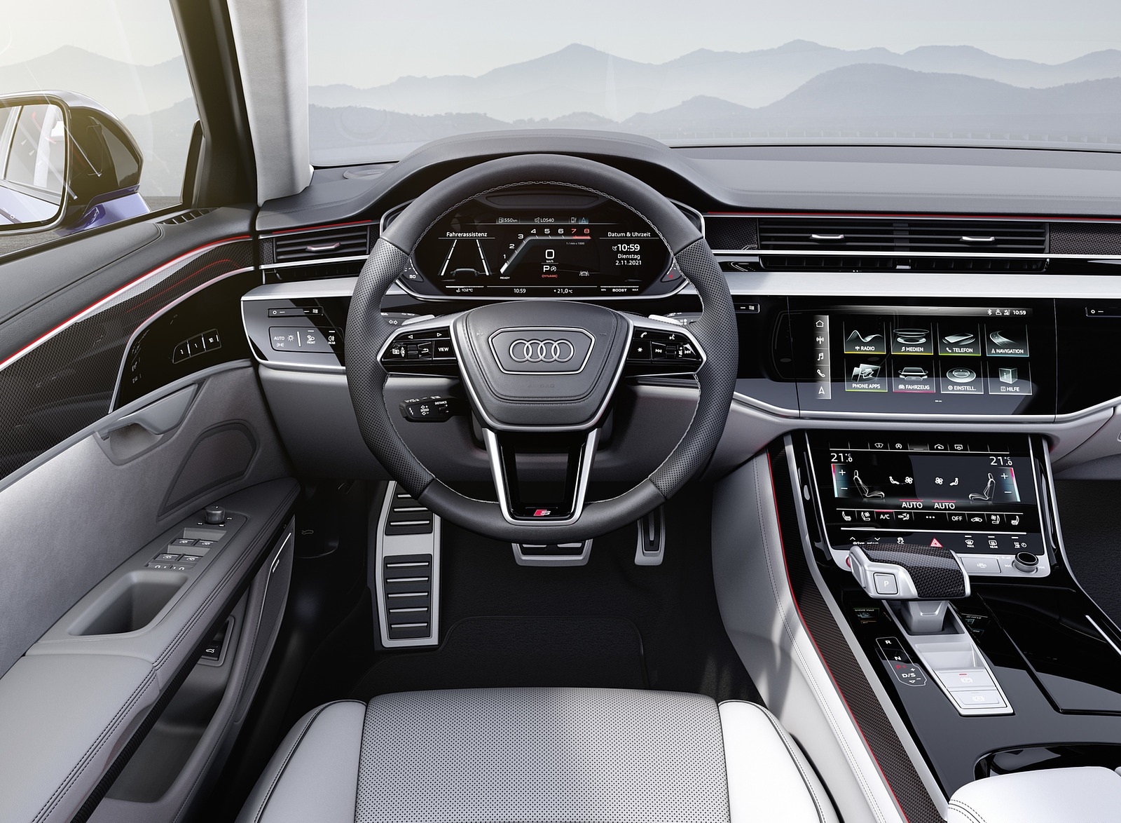 2022 Audi S8 Interior Cockpit Wallpapers  (9)