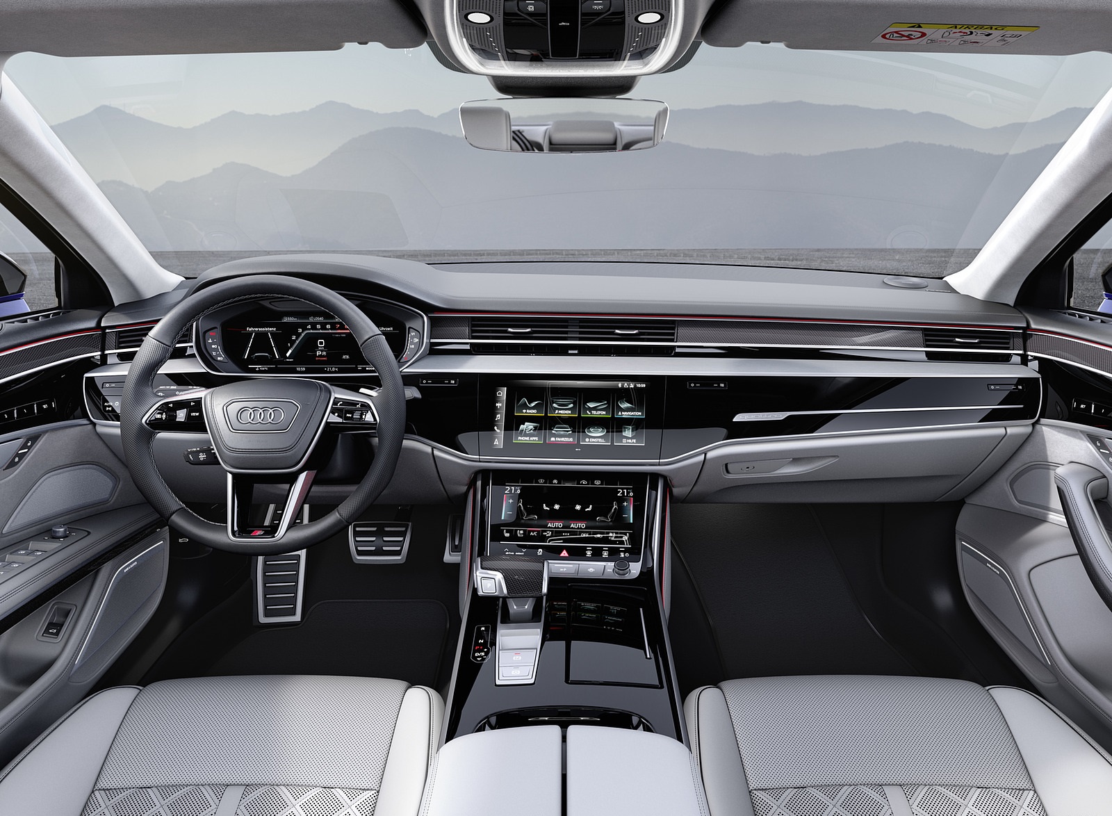 2022 Audi S8 Interior Cockpit Wallpapers #8 of 53