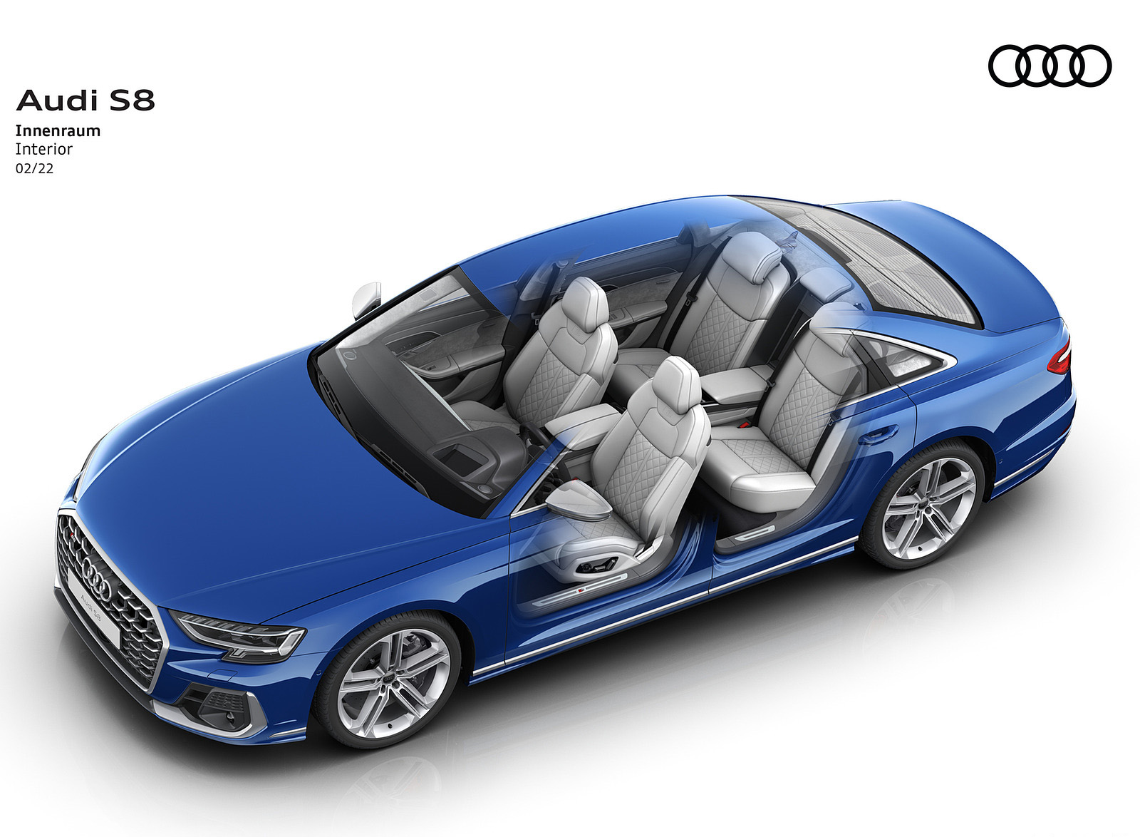 2022 Audi S8 Interior Wallpapers #47 of 53