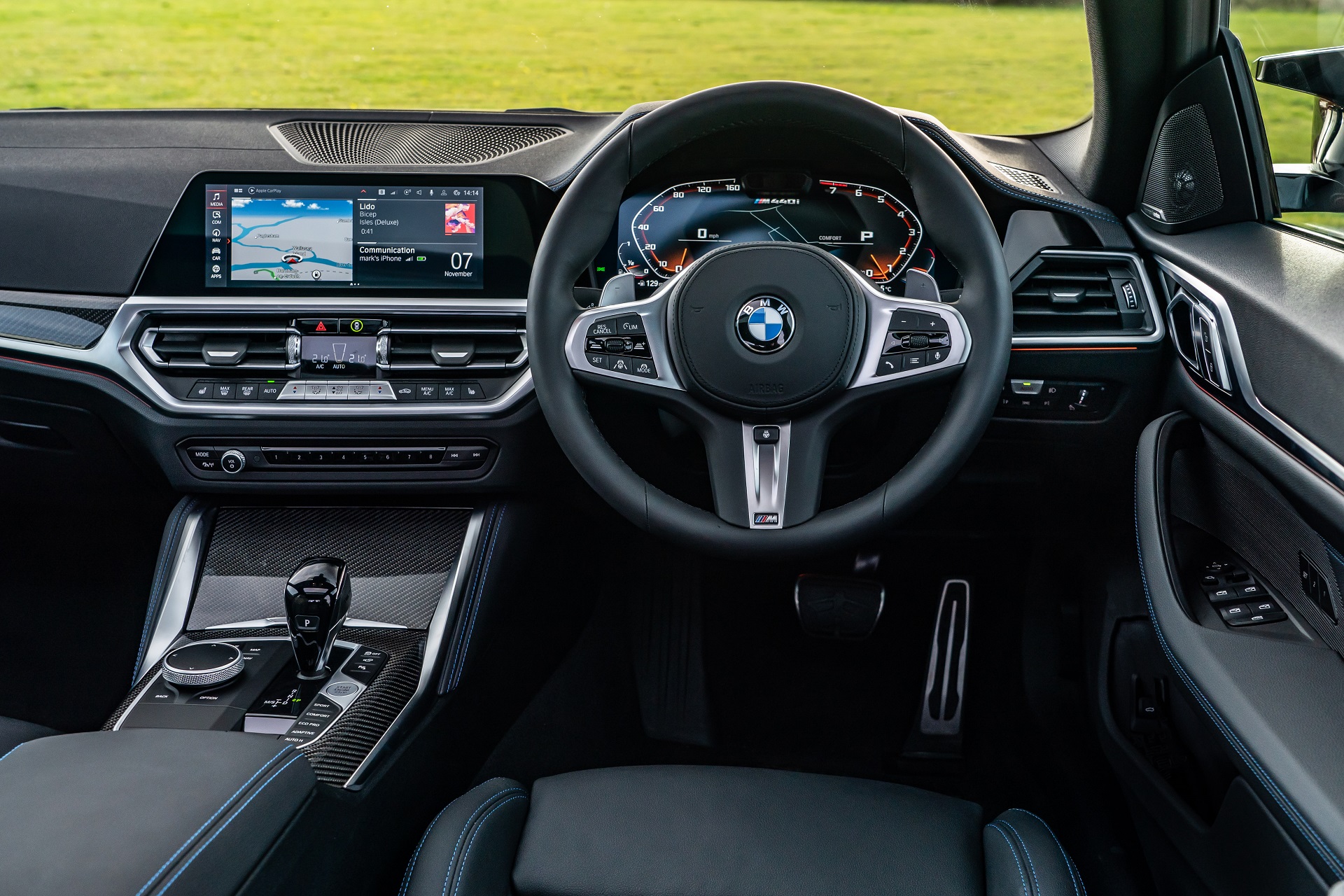 2022 BMW M440i xDrive Gran Coupé (UK-Spec) Interior Cockpit Wallpapers #26 of 37