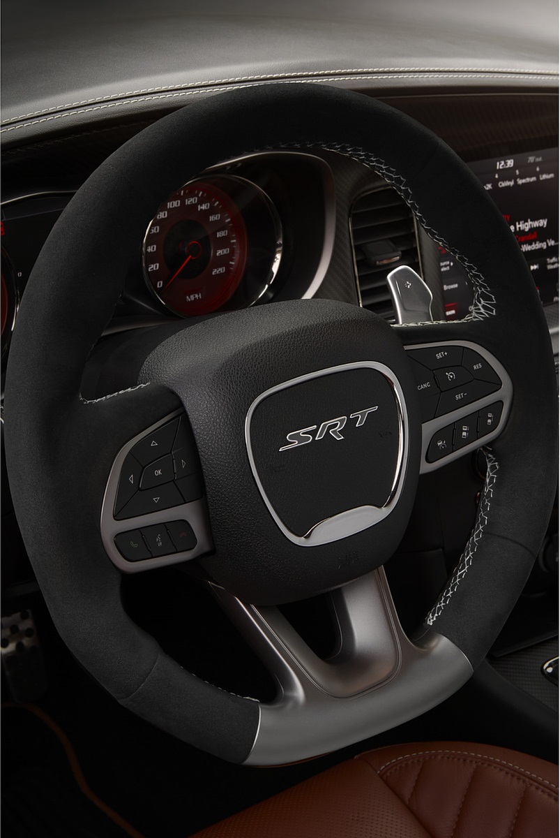2022 Dodge Challenger SRT Hellcat Redeye Widebody Jailbreak Interior Steering Wheel Wallpapers #12 of 14