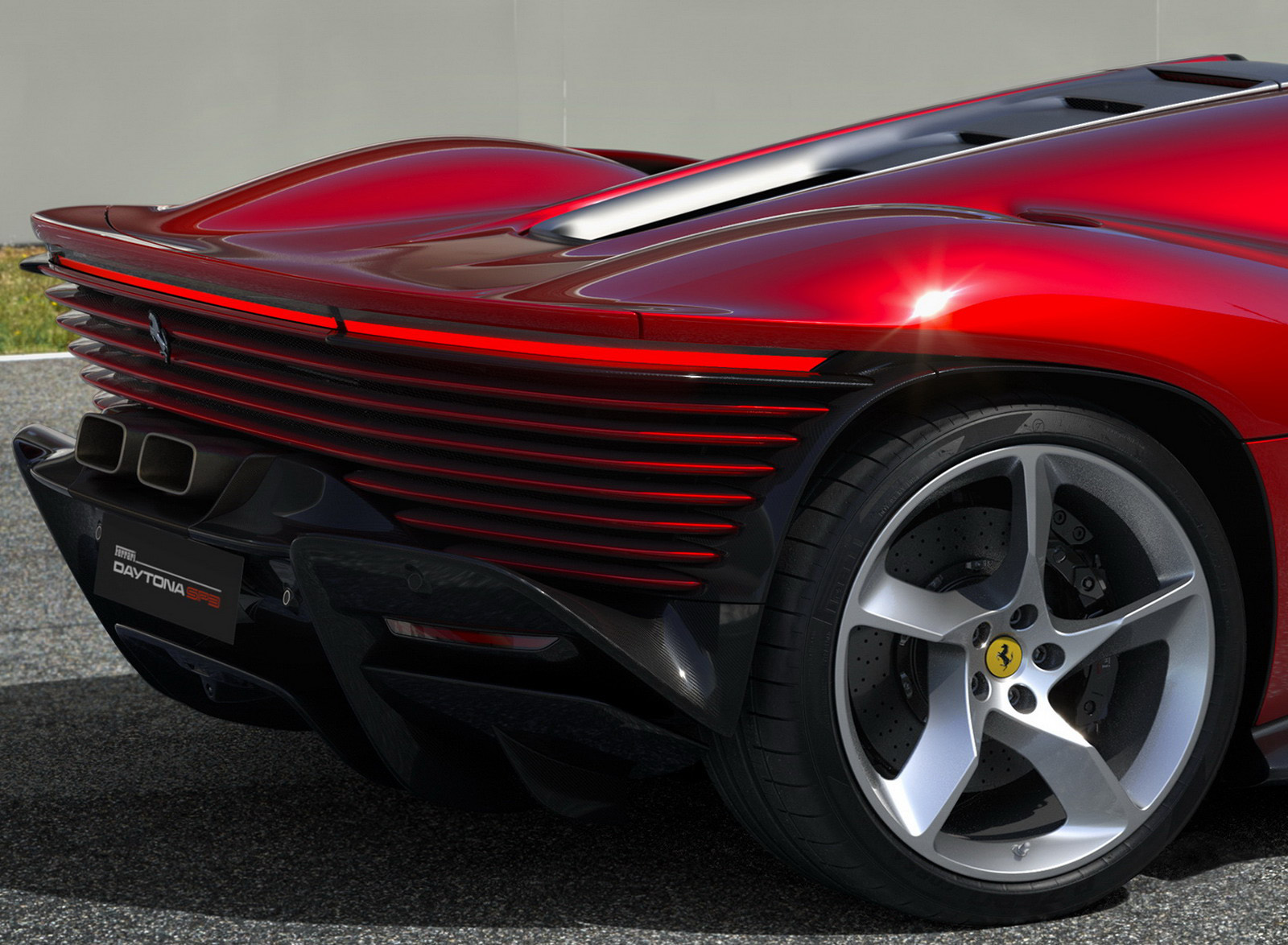 2022 Ferrari Daytona SP3 Detail Wallpapers (9)