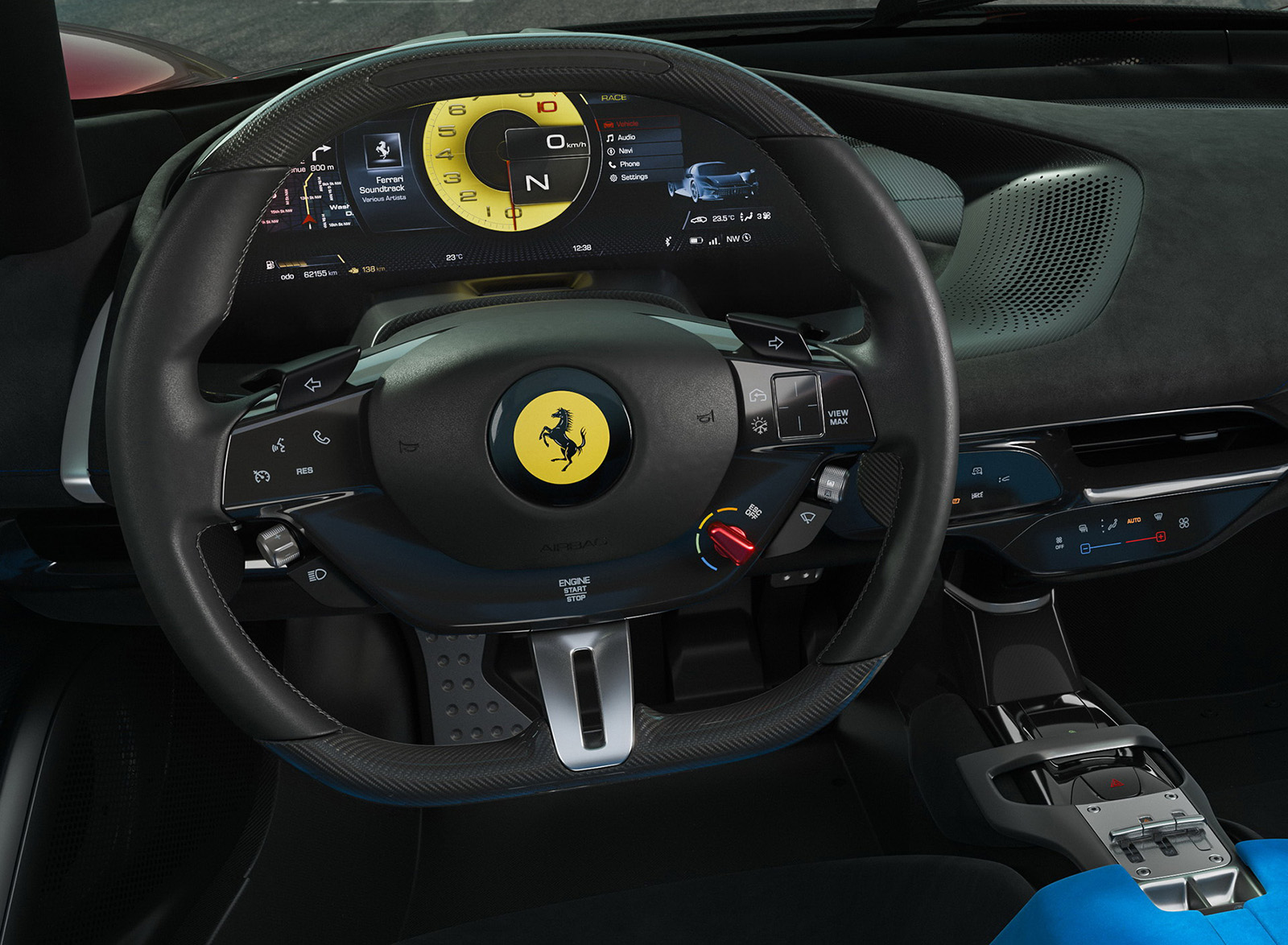 2022 Ferrari Daytona SP3 Interior Steering Wheel Wallpapers #13 of 20