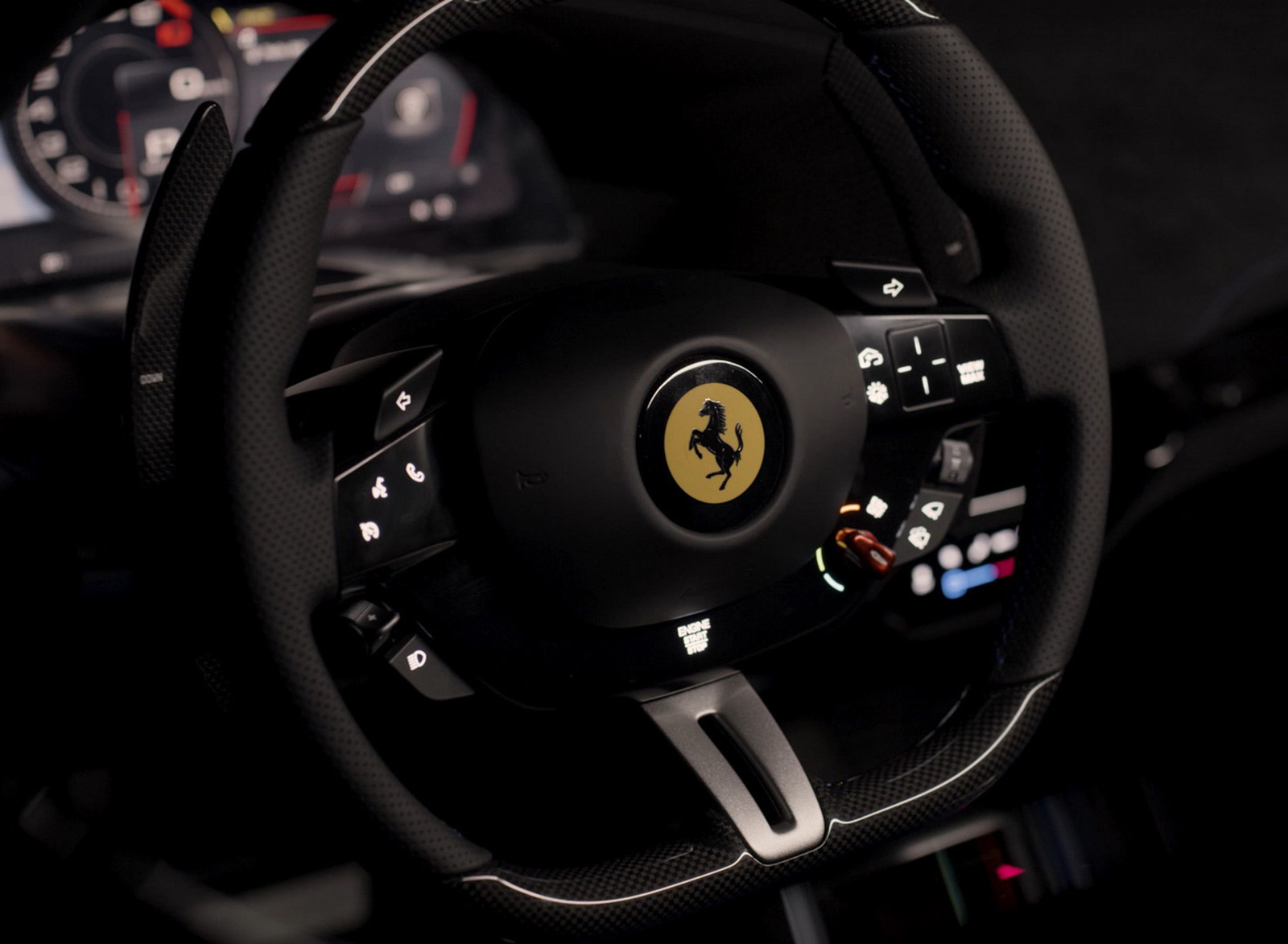 2022 Ferrari Daytona SP3 Interior Steering Wheel Wallpapers #14 of 20