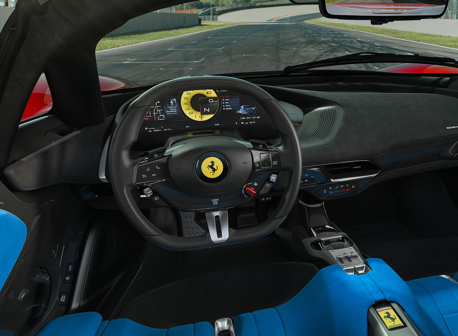 2022 Ferrari Daytona SP3 Interior Wallpapers (10)