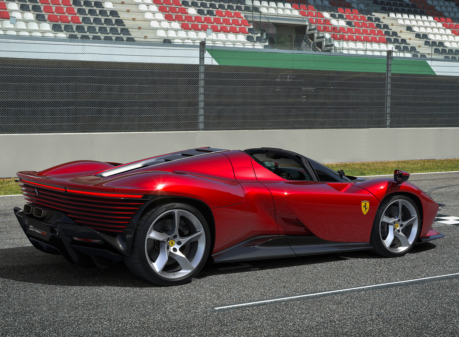 2022 Ferrari Daytona SP3 Rear Three-Quarter Wallpapers (3)