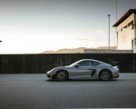 2022 Porsche 718 Cayman GT4 RS (Color: Arctic Grey) Side Wallpapers 150x120