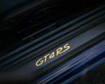 2022 Porsche 718 Cayman GT4 RS (Color: Gentian Blue Metallic) Door Sill Wallpapers 150x120