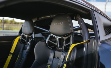 2022 Porsche 718 Cayman GT4 RS (Color: Gentian Blue Metallic) Interior Seats Wallpapers 450x275 (151)