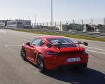 2022 Porsche 718 Cayman GT4 RS (Color: Guards Red) Rear Three-Quarter Wallpapers 150x120