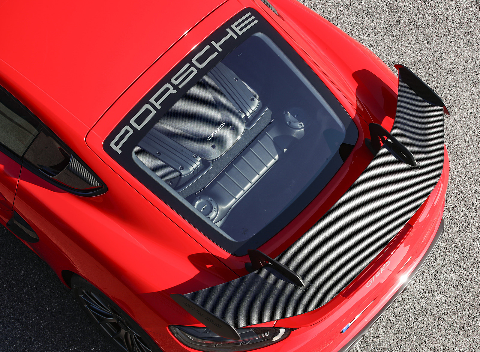 2022 Porsche 718 Cayman GT4 RS (Color: Guards Red) Spoiler Wallpapers #91 of 382