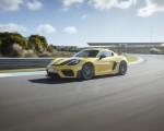 2022 Porsche 718 Cayman GT4 RS (Color: Racing Yellow) Front Three-Quarter Wallpapers 150x120