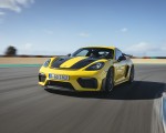 2022 Porsche 718 Cayman GT4 RS (Color: Racing Yellow) Front Wallpapers 150x120