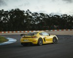 2022 Porsche 718 Cayman GT4 RS (Color: Racing Yellow) Rear Three-Quarter Wallpapers 150x120