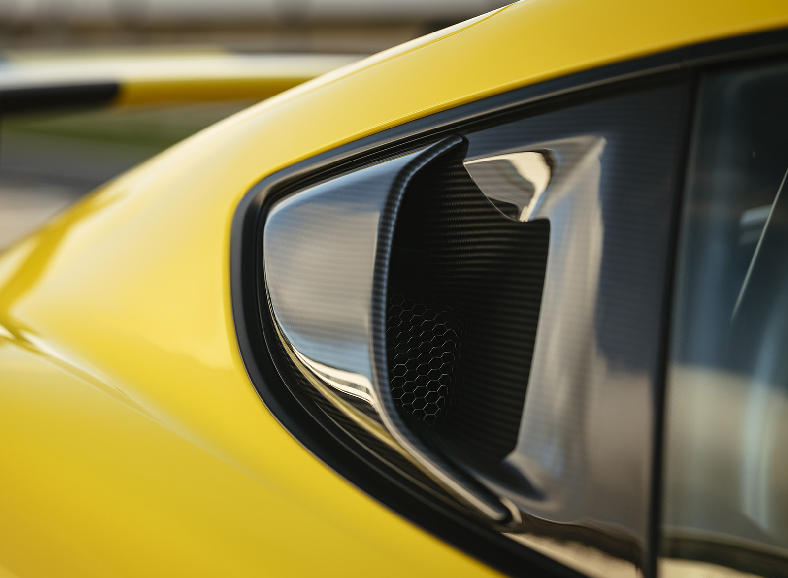 2022 Porsche 718 Cayman GT4 RS (Color: Racing Yellow) Side Vent Wallpapers #283 of 382