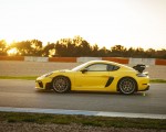 2022 Porsche 718 Cayman GT4 RS (Color: Racing Yellow) Side Wallpapers 150x120