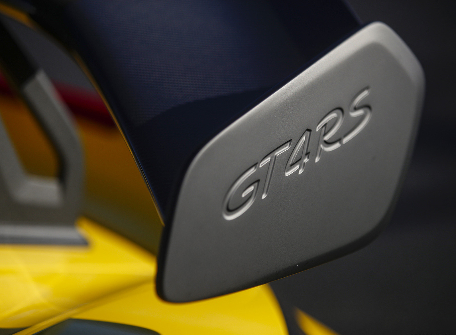 2022 Porsche 718 Cayman GT4 RS (Color: Racing Yellow) Spoiler Wallpapers #280 of 382
