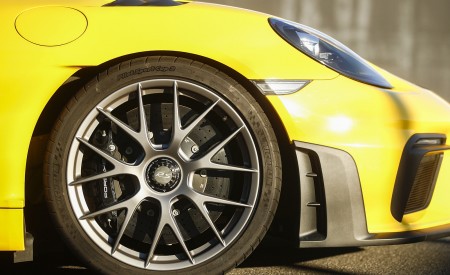 2022 Porsche 718 Cayman GT4 RS (Color: Racing Yellow) Wheel Wallpapers 450x275 (261)
