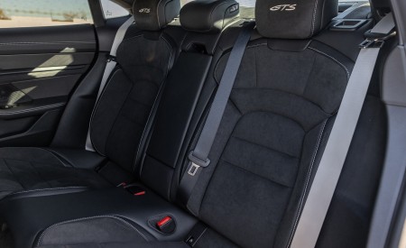 2022 Porsche Taycan GTS (Color: Crayon) Interior Rear Seats Wallpapers 450x275 (46)