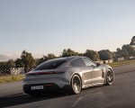 2022 Porsche Taycan GTS (Color: Crayon) Rear Three-Quarter Wallpapers 150x120