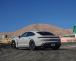 2022 Porsche Taycan GTS (Color: Crayon) Rear Three-Quarter Wallpapers 150x120