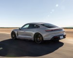 2022 Porsche Taycan GTS (Color: Crayon) Rear Three-Quarter Wallpapers 150x120