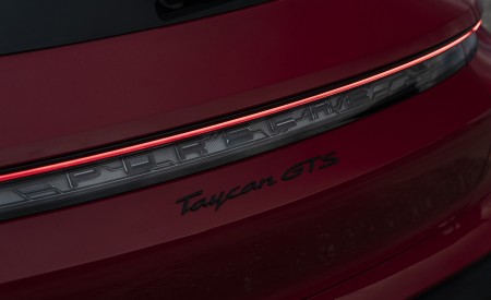 2022 Porsche Taycan GTS Sport Turismo (Color: Carmine Red) Detail Wallpapers 450x275 (115)