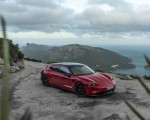 2022 Porsche Taycan GTS Sport Turismo (Color: Carmine Red) Front Three-Quarter Wallpapers 150x120 (89)
