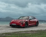 2022 Porsche Taycan GTS Sport Turismo (Color: Carmine Red) Front Three-Quarter Wallpapers 150x120 (100)