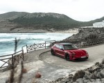 2022 Porsche Taycan GTS Sport Turismo (Color: Carmine Red) Front Three-Quarter Wallpapers 150x120 (80)