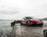 2022 Porsche Taycan GTS Sport Turismo (Color: Carmine Red) Front Three-Quarter Wallpapers  150x120 (69)