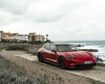 2022 Porsche Taycan GTS Sport Turismo (Color: Carmine Red) Front Three-Quarter Wallpapers 150x120 (73)