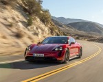 2022 Porsche Taycan GTS Sport Turismo (Color: Carmine Red) Front Wallpapers  150x120 (6)