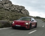 2022 Porsche Taycan GTS Sport Turismo (Color: Carmine Red) Front Wallpapers 150x120