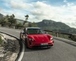 2022 Porsche Taycan GTS Sport Turismo (Color: Carmine Red) Front Wallpapers 150x120 (42)