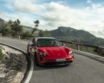 2022 Porsche Taycan GTS Sport Turismo (Color: Carmine Red) Front Wallpapers 150x120