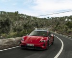 2022 Porsche Taycan GTS Sport Turismo (Color: Carmine Red) Front Wallpapers 150x120 (55)