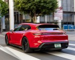 2022 Porsche Taycan GTS Sport Turismo (Color: Carmine Red) Rear Three-Quarter Wallpapers 150x120 (16)