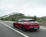 2022 Porsche Taycan GTS Sport Turismo (Color: Carmine Red) Rear Three-Quarter Wallpapers 150x120 (44)