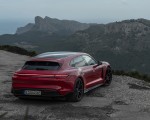 2022 Porsche Taycan GTS Sport Turismo (Color: Carmine Red) Rear Three-Quarter Wallpapers 150x120 (87)